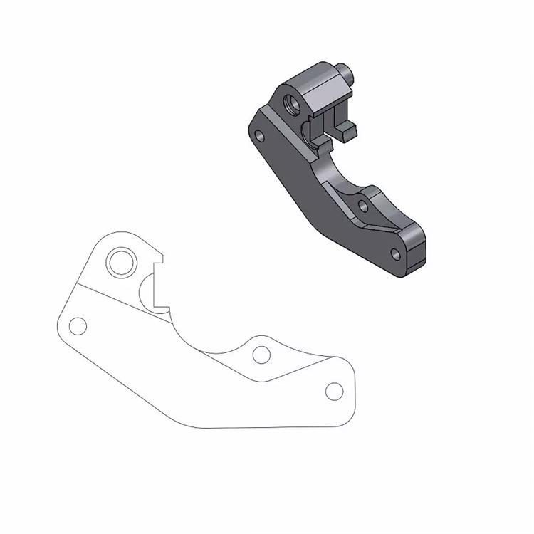 Distanziale Yamaha YZ 250 F (2005-2007) anteriore 270 mm - Moto Master