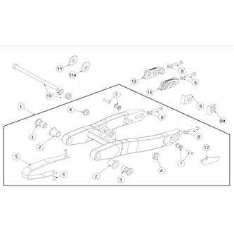 boccola perno forcellone interna originale ohvale gp0 std 2014 2023 boccola perno forcellone interna originale ohvale gp0 std 2014 2023