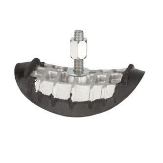 ferma copertone alluminio canale 25