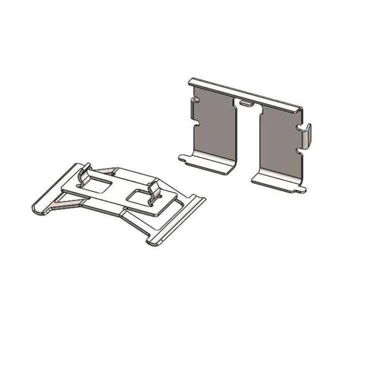 Fermo pastiglie freno Husqvarna 350 FC (14-17) posteriore + lamierino