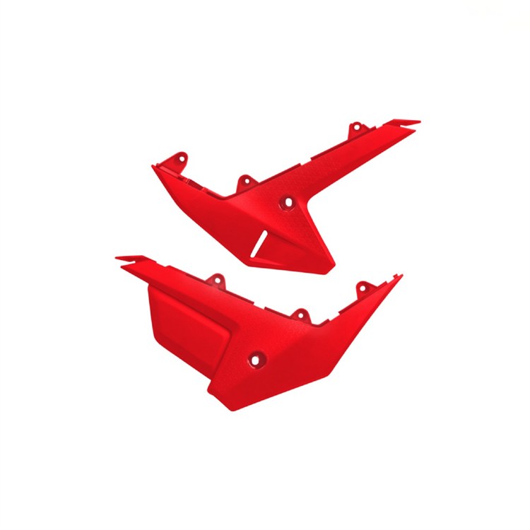 Fianchetti portanumero Honda CRF 450 R (2025-2026) inferiori Rosso