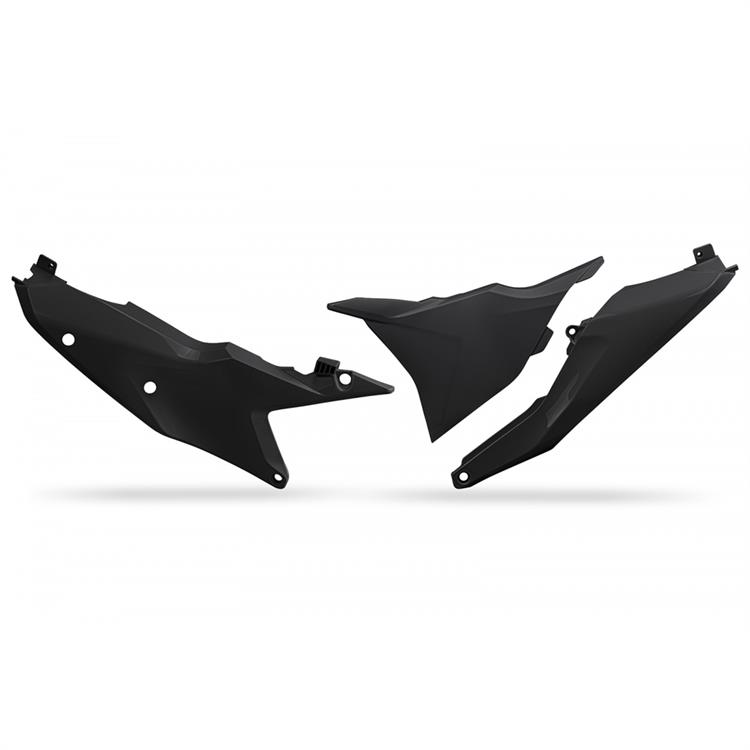 Fianchetti portanumero KTM 250 SX (23-25) neri
