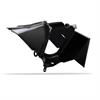 Fianchetti portanumero pit bike Evomotor Futura Nero in Evomotor Futura
