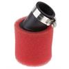 Filtro Aria pit bike 32 mm storto rosso in Ricambi motore e Filtri Motard