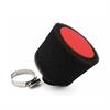 Filtro Aria pit bike 42 mm storto Rosso Nero in Alimentazione e Carburatori