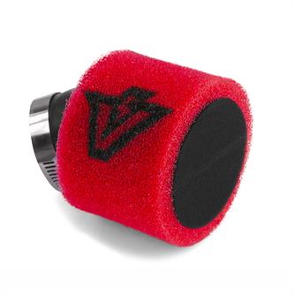 filtro aria volt performance 35 mm storto rosso
