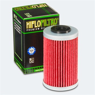 filtro olio ktm 525 exc f 03 07 hiflo secondario