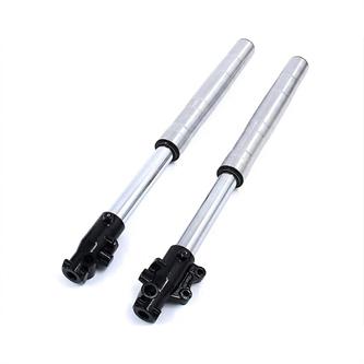 forcella pit bike argento 765 mm 45 48 piedino 45 mm