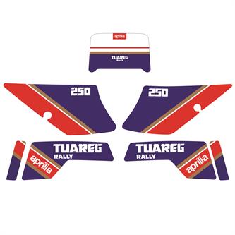grafiche aprilia tuareg rally 250