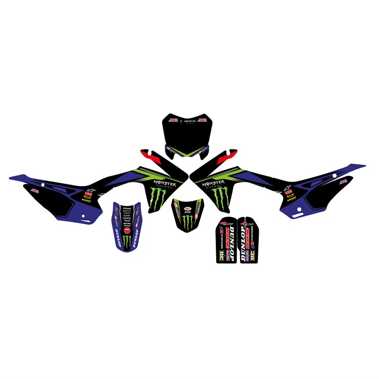 Kit grafiche CRF 110 Monster Blu