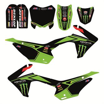 grafiche crf 110 monster verde