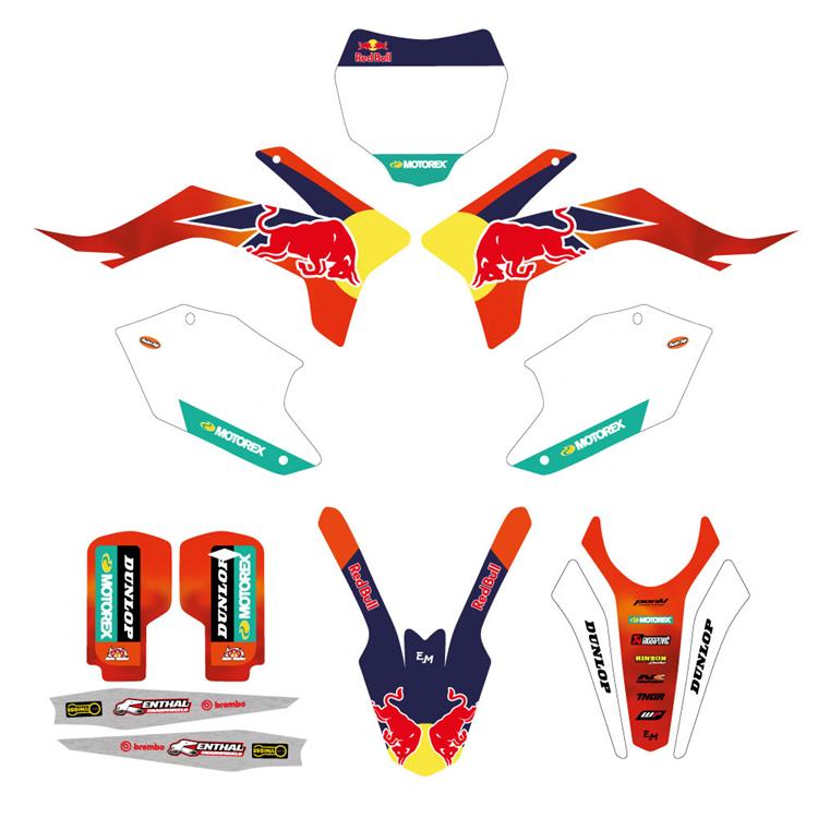 Kit grafiche pit bike Apollo RXF Cairoli