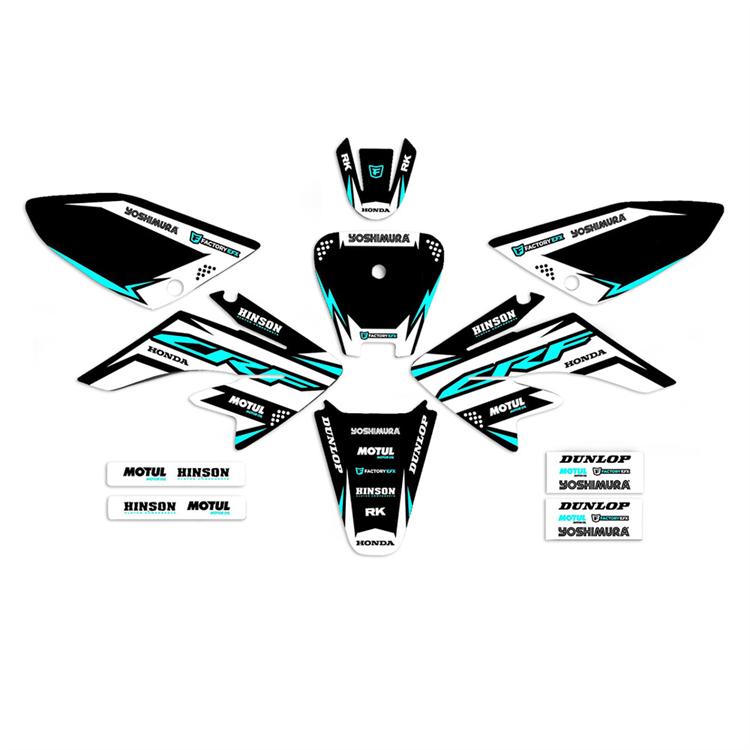 Kit grafiche pit bike CRF 70 Ice