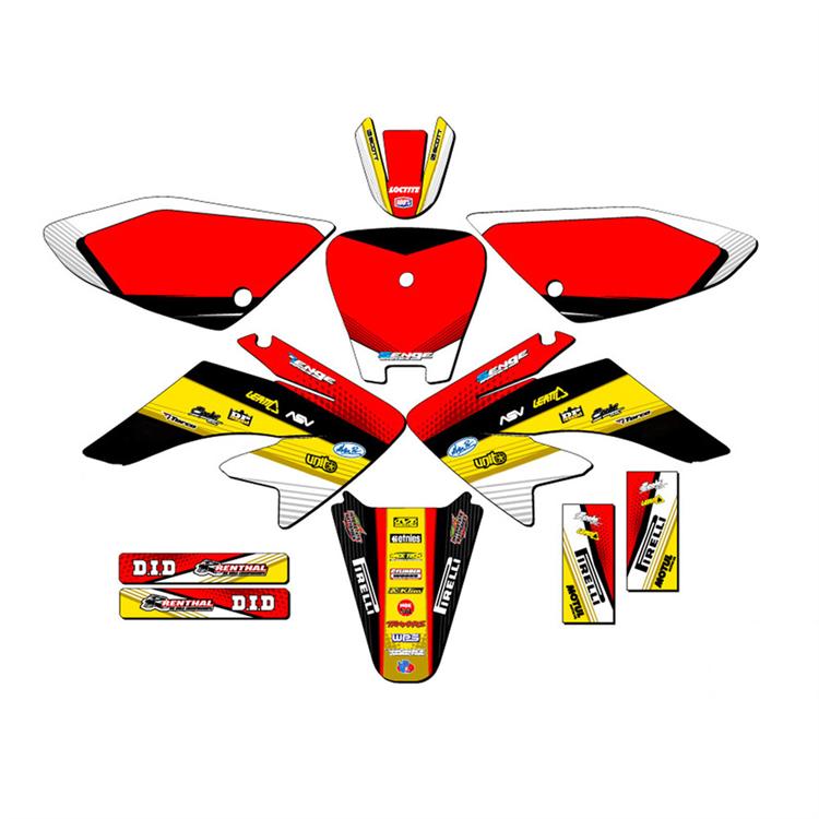 Kit grafiche pit bike CRF 70 Silky