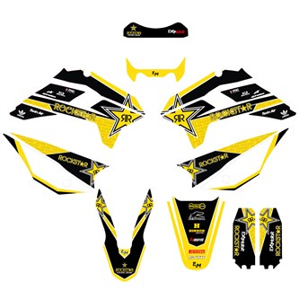grafiche pit bike kayo krztt rockstar