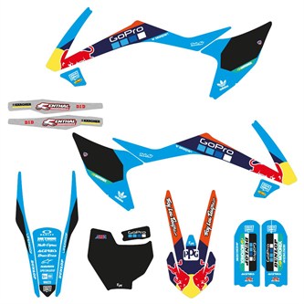 grafiche pit bike replica ktm 65 redbull