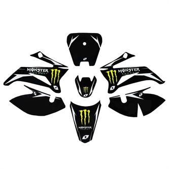 grafiche pit bike ttr monster nero