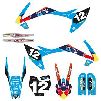 grafiche pitbike ktm 65 red bull