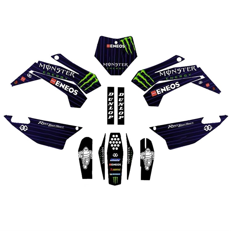 Kit grafiche YCF SM 160 LIMITED Monster