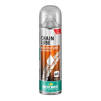 grasso catena motorex chain lube adventure 500 ml