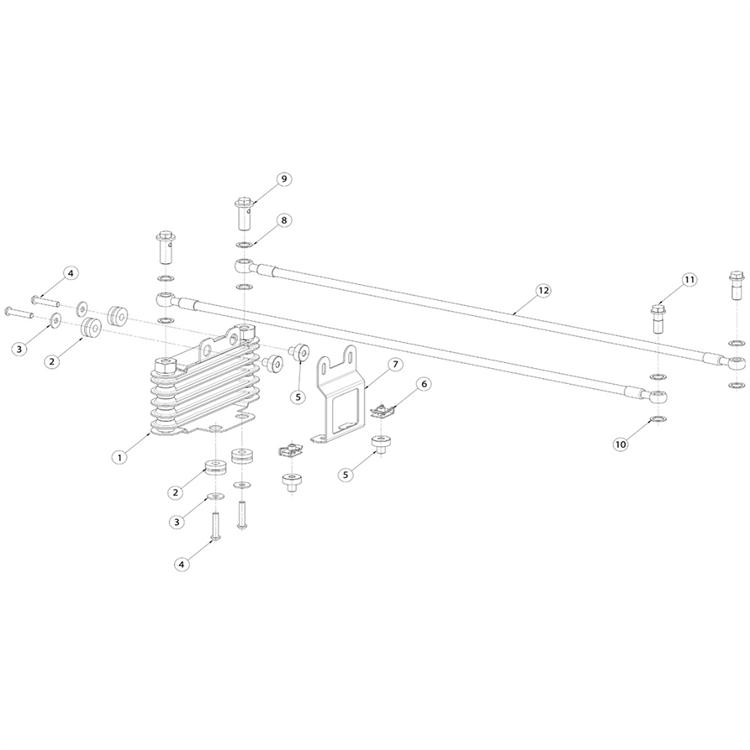 Rondella raccordo tubo olio radiatore originale Ohvale GP0 EVO (2022-2025) 