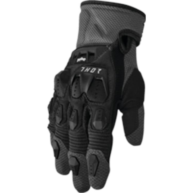 Guanti cross adulto THOR TERRAIN Nero
