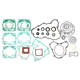 guarnizioni husqvarna 300 te 17 18 motore kit paraolio