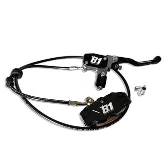 impianto freno completo 8 1 anteriore pinza 82 mm nera