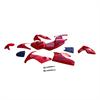 Kit carene minimoto strada Rosso in Minimoto