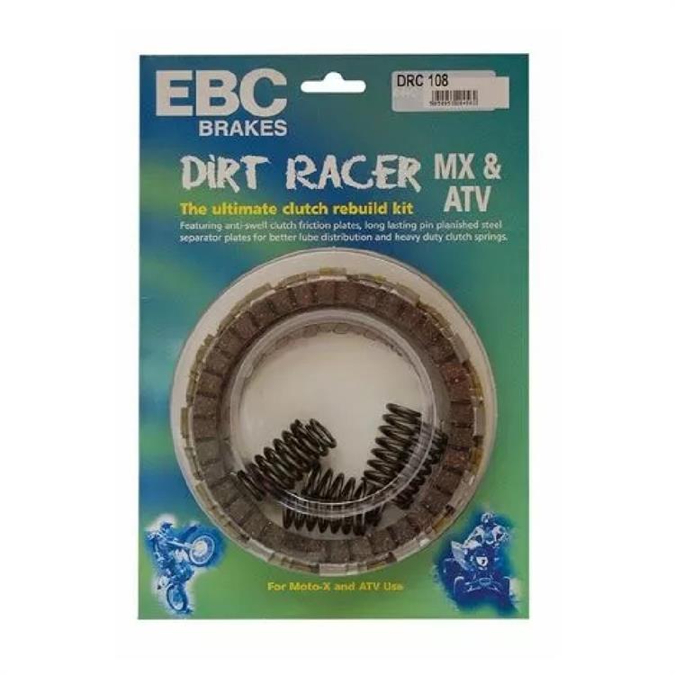 Kit dischi frizione con molle Yamaha XT 225 W Serow (1993-1996) EBC serie DRC