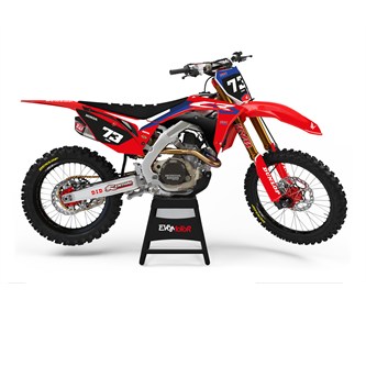 kit grafiche honda blu line