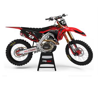 kit grafiche honda gray fang