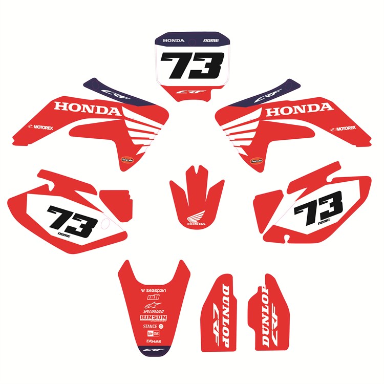 Kit grafiche Honda CRF 150 (2007-2024) CRF Style