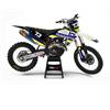 kit Grafiche HUSQUARNA Basic Blue in Grafiche Motocross Personalizzabili