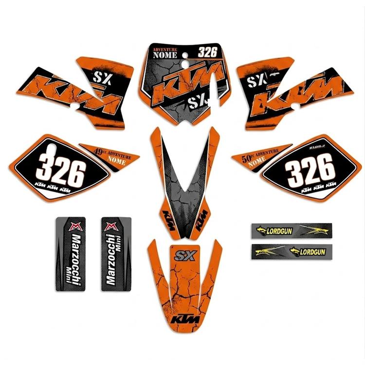 Kit grafiche KTM SX 50 (2004-2008) replica originali