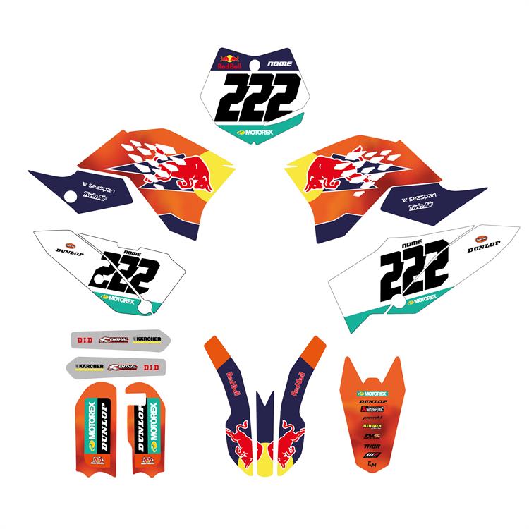 Kit grafiche KTM SX 65 (09-15) Cairoli