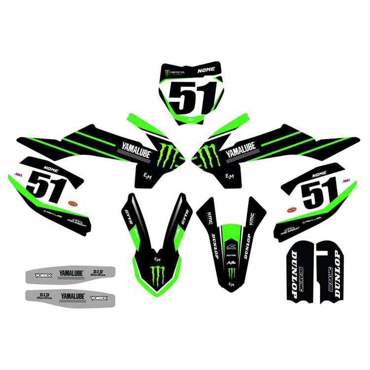 Kit grafiche KTM SX 65 (16-23) Monster Verde