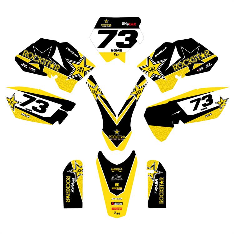 Kit grafiche KTM SX 85 (06-12) Rockstar