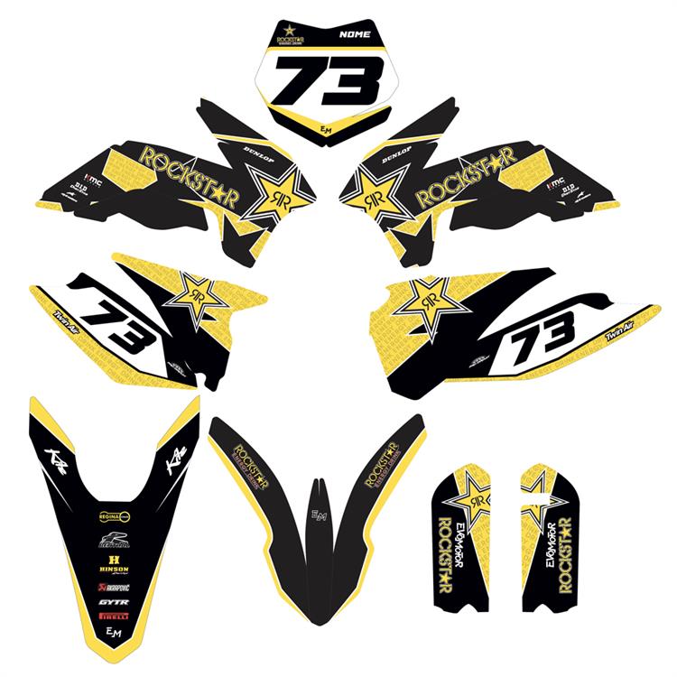 Kit grafiche KTM SX 85 (13-17) Rockstar