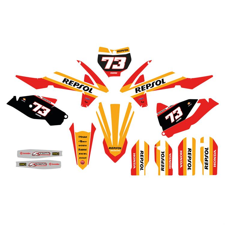 Kit grafiche KTM SX 85 (2018-2024) Repsol