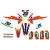 Kit grafiche KTM 85 SX (2018-2024) Cairoli in Grafiche Minicross Personalizzabili