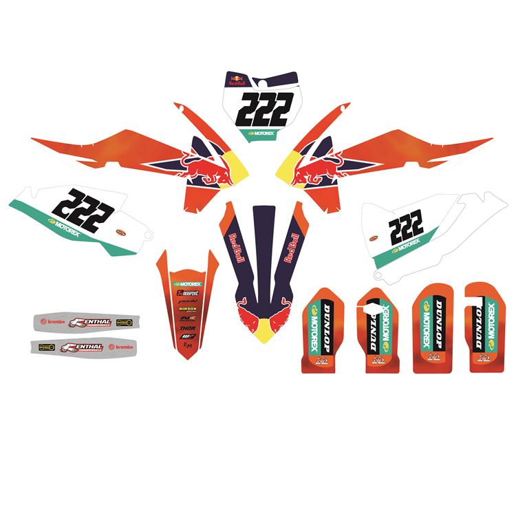 Kit grafiche KTM SX 85 (18-24) Cairoli