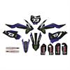 Kit grafiche KTM SX 85 (18-23) Monster Blu 1 in Grafiche Minicross Personalizzabili