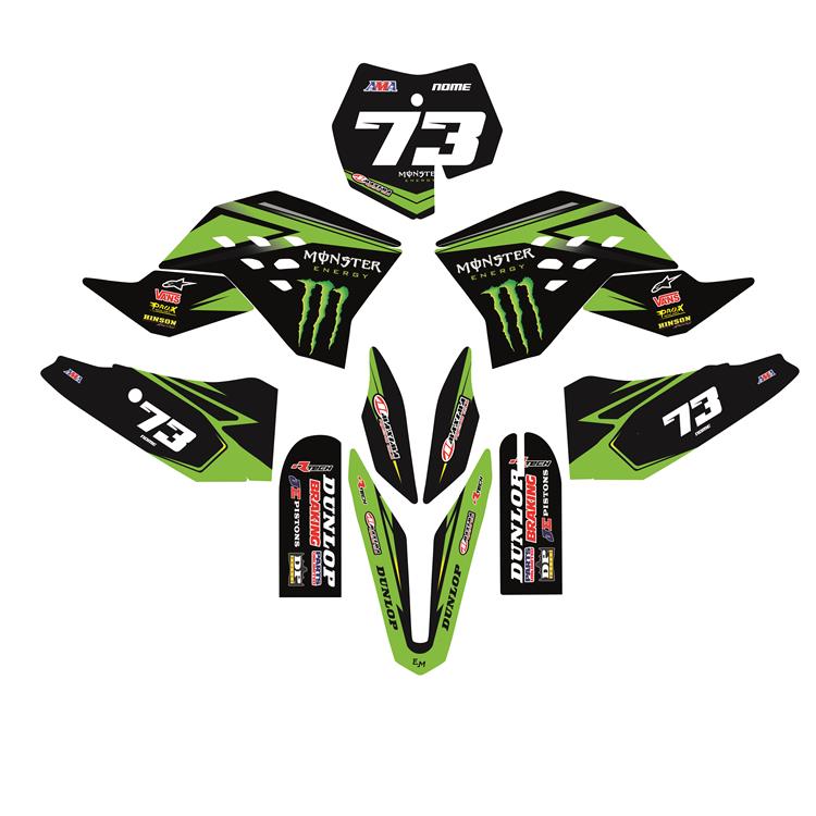 Kit grafiche minicross replica KTM 50 cc Monster