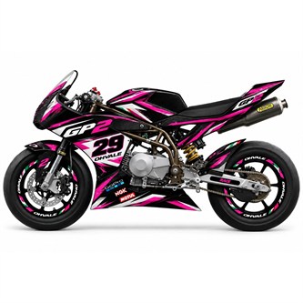 kit grafiche ohvale nitro pulse fucsia