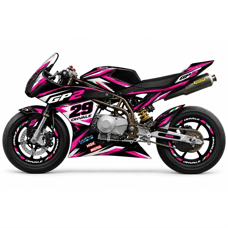 Kit grafiche Ohvale Nitro Pulse Fucsia