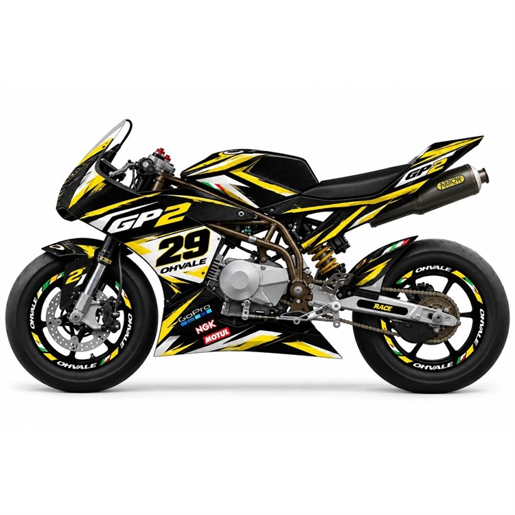 Kit grafiche Ohvale Nitro Pulse Giallo
