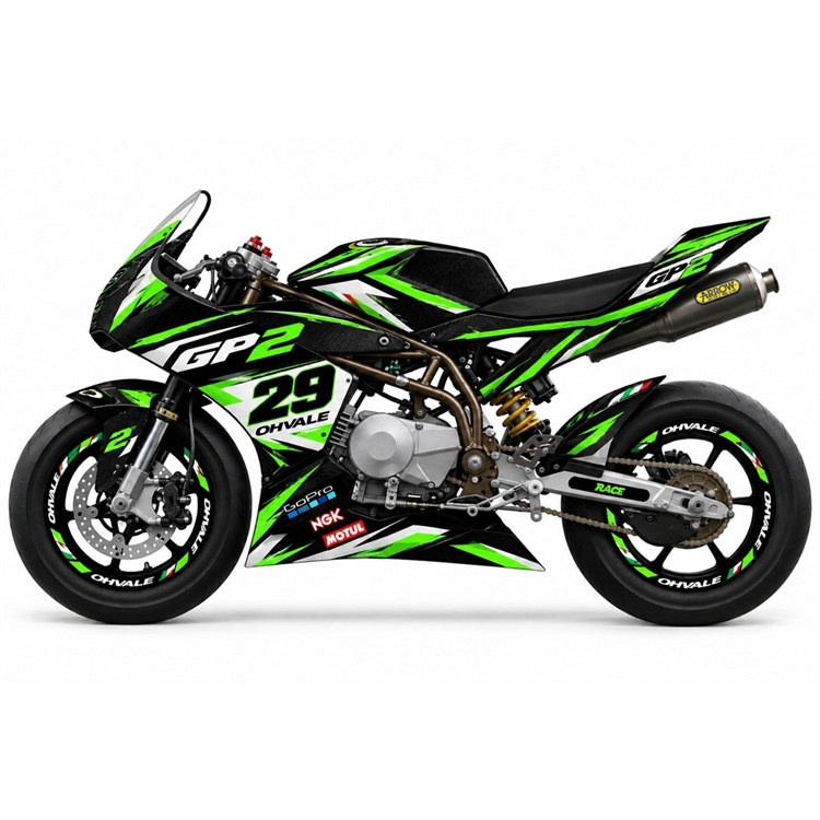 Kit grafiche Ohvale Nitro Pulse Verde