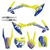 Kit grafiche originali Profive KF2 Giallo in Grafiche Pitbike Personalizzabili