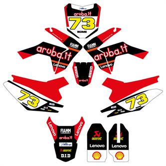kit grafiche pit bike crf 65 ducati